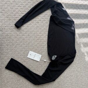 BuffBunny AirKnit Bolero Black Long Sleeve Top